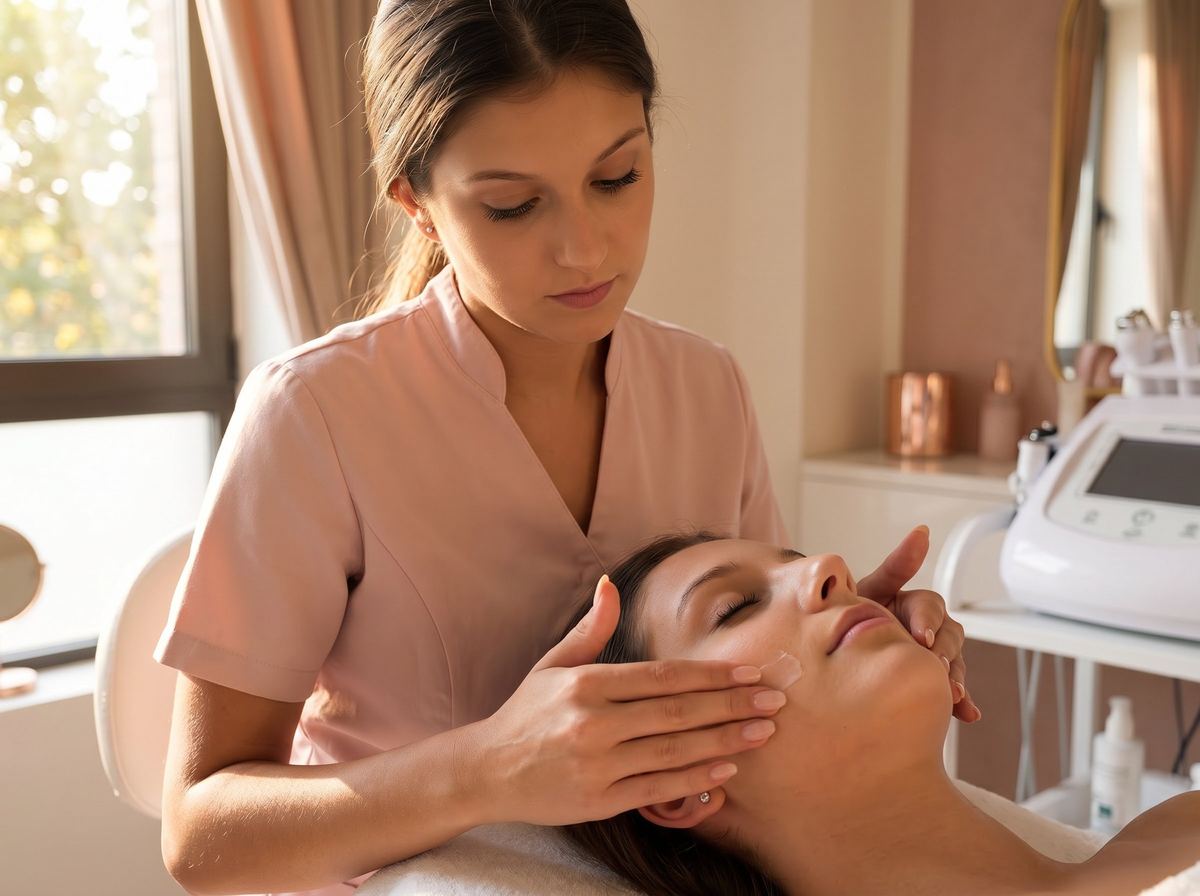 Soins visage anti-rides massage à Nice